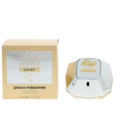 Paco Rabanne Lady Million Lucky Fragrance For Women - Sweet And Fruity Scent - Notes Of Raspberry And Orange Blossom - Lasting Aroma - Euphoric Freshness - Unique Feminine Effect - Edp Spray - 1.7 Oz - Buy Online on GoSupps.com