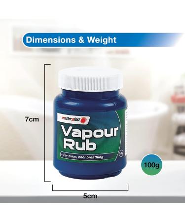 Masterplast Vapour Rub 100g - Easy Breathing Relief for Comfort - Buy Online on GoSupps.com
