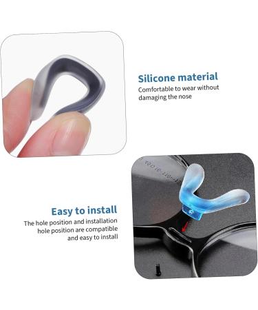Lurrose 3ST Silicone Nose Pads for Glasses - Comfort Fit & Durability | Universal Nose Brick for Kids & Adults | 2.6x2cm - Buy Online on GoSupps.com