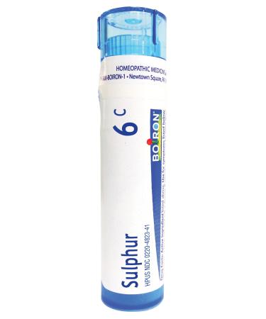 Boiron Sulphur 6C (Pack of 5) Homeopathic Medicine for Skin Rash