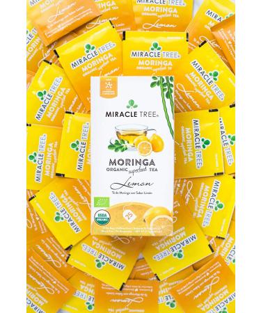 Miracle Tree Moringa Organic Earl Grey Superfood Tea - 25 Tea Bags (1.32 oz) - Buy Online on GoSupps.com