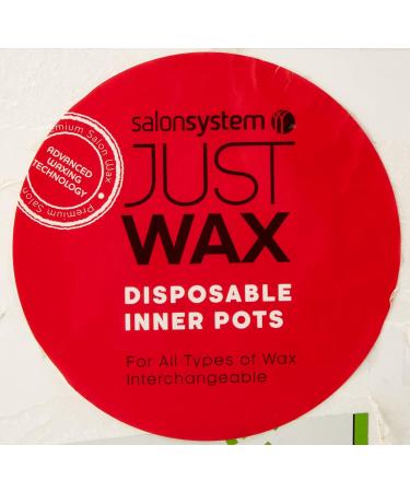 Buy Salon System Just Wax Disposable Inner Pots 450g - Premium Waxing Supplies for International Shipping - Buy Online on GoSupps.com