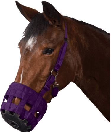 Roma Pasture Muzzle Full Violet - Comfortable & Durable Dog Muzzle for International Shipping - Buy Online on GoSupps.com