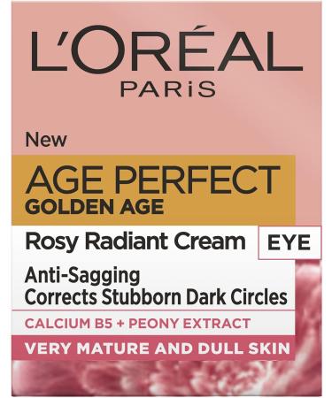 L'Oreal Paris Golden Age Eye Cream 15ml - Dark Circles Treatment - Buy Online on GoSupps.com