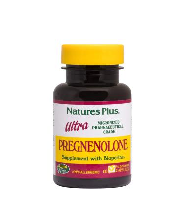 Nature's Plus Ultra Pregnenolone 60 Vegetarian Capsules