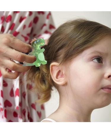 Nonslip Dinosaurs Hair Clamps | Funny Dinosaurs Hair Catch Barrette - Headdress Styling Tools Strong Hold Hair Accessories Nonslip Acrylic For Any Hair Type And Style Coffee - Buy Online on GoSupps.com