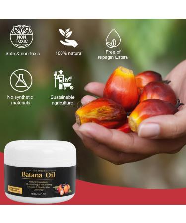  Elitecran Organic Batana Oil for Hair Growth 100ml Organic Batana Oil for Hair Growth for Thicker and Fuller - Buy Online on GoSupps.com