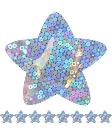 Glitter Star Shaped Bandages - 50pcs Adhesive Wound Care Patches | Breathable & Protective Wound Plasters for Infection Prevention - Buy Online on GoSupps.com
