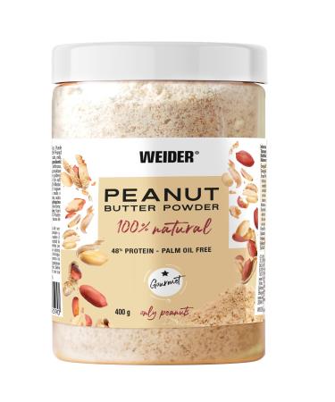 Weider Peanut Butter Powder (400g) 100% Natural Peanut Powder, High in Protein, No Added Sugars, No Palm Oil