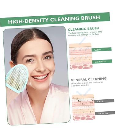 ADOCARN 8 pcs Double-Sided Face Scrubbers for Blackhead Removal and Exfoliation - Silicone Makeup Remover Pads for Deep Cleansing and Soft Skin Care - Buy Online on GoSupps.com