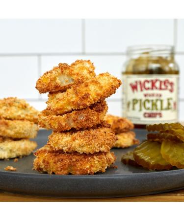 Wickles Pickles Wicked Pickle Chips 3 Pack - 16oz Hot & Spicy - Sweet & Slightly Sweet Pickles - Buy Online on GoSupps.com