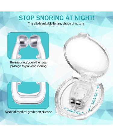 JERN Anti Snore Nose Clip - Magnetic Snoring Device for Men and Women (Pack of 4) - Buy Online on GoSupps.com
