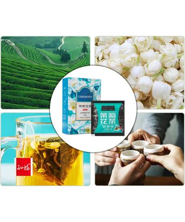 Jasmine Green Tea Loose Leaf Sugar Free Jasmine Tea Bags Loose Leaf Herbal Tea 9bags 3g/Bag - Buy Online on GoSupps.com