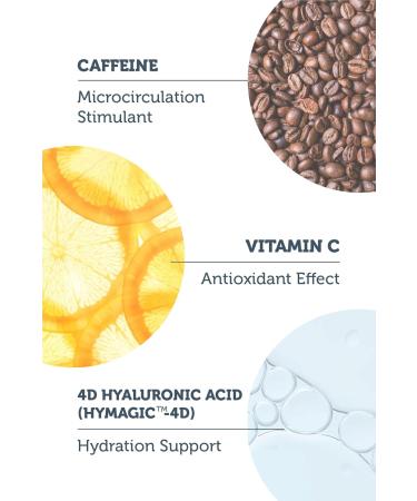 Radiance Eye Contour Serum | Caffeine 5% + Vitamin C | Brightens & Reduces Under-Eye Bags | Vegan & Cruelty Free - Purest Solutions - Buy Online on GoSupps.com