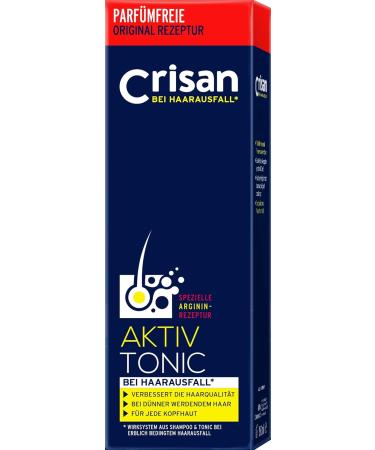 Crisan Active Tonic | Hair Water Against Hair Loss | Hair Care for Thinner Hair | Arginine Formula for Men & Women | 150 ml - Buy Online on GoSupps.com