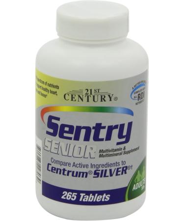 21st Century Sentry Senior 265 Tablets (Pack of 2) - Buy Online on GoSupps.com