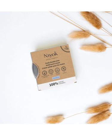 Niyok Firm hand cream "Sensitiv" (50g) Hand balm for sensitive and sensitive skin Fragrance-free hand cream Fast and natural absorption Basic lotion - Buy Online on GoSupps.com