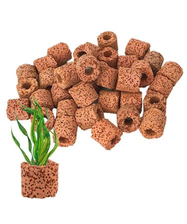 Shenrongtong Aquarium Plant Weights - 80 Solid Rings for Aquatic Plants | Anti-Swimming Flower Pot Holders & Aquarium Accessories - Buy Online on GoSupps.com