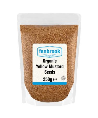 Organic Yellow Mustard Seeds 250g | Certified Organic by Fenbrook Organic