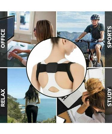Back Posture Orthotics Shoulder Corrector Brace Belt Spine Support Back Correction Belt 2 - Buy Online on GoSupps.com
