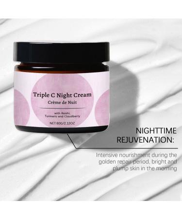 Cr me de Nuit Cr me Visage Hydratant L ger pour Soin du Visage Hydratant Utilisation Quotidienne et - Buy Online on GoSupps.com