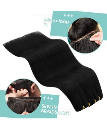Youngsee Real Hair Whip Extensions 55cm - Premium Weft Hair Extensions for Gorgeous Volume - Buy Online on GoSupps.com