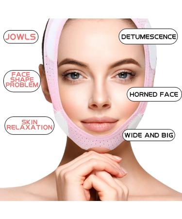 V-Shaped Face Mask for Double Chin Reduction - Face Slimming Strap for Men and Women - Buy Online on GoSupps.com