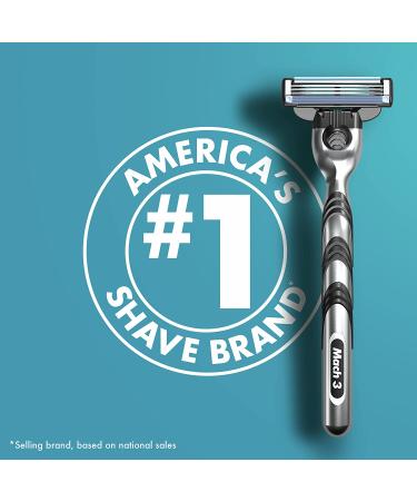 Gillette Mach3 Razors for Men - 1 Razor with 4 Blade Refills - Buy Online on GoSupps.com