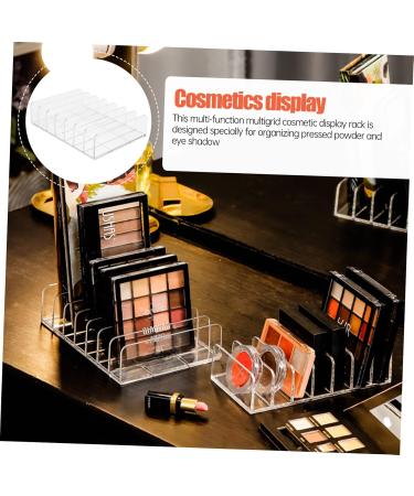 BIUDECO Cosmetic Storage Box Liquid Eye Shadow Eyeshadow Storage Acrylic Eyeshadow Lip Gloss Plastic Dog Transparent 17x12.5cm - Buy Online on GoSupps.com