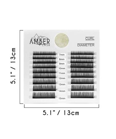 Amber Lash Clear Large Volume 2-in-1 Acrylic Eyelash Extension Holder with Jade Stone Glue Pallet - International Shipping Available - Buy Online on GoSupps.com