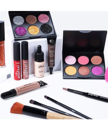 16pcs Professional makeup kit Make up set teenagers girls Girls make up set 9 to 12 With Lip gloss eye shadow mascara eyeliner concealer etc.for Teenage & Adults - Buy Online on GoSupps.com