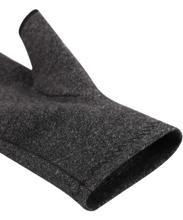 Holiberty Fingerless Compression Arthritis Gloves - Lightweight Breathable Relief for Rheumatoid Pain & Muscle Tension (1 Pair - Buy Online on GoSupps.com