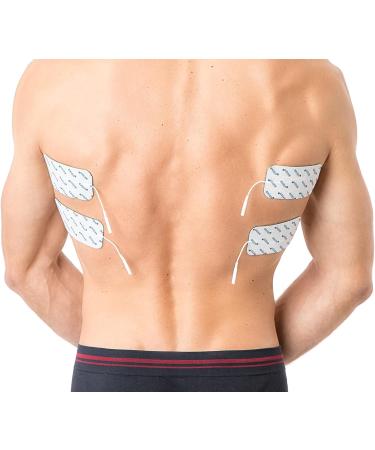 Buy Axion 4 Electrodes 100x50 mm for TENS & EMS | Reusable High Conductivity Certified Medical Device - Buy Online on GoSupps.com