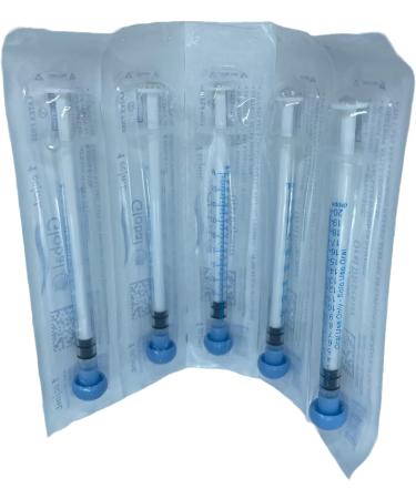 Easy Glide 1ml 1cc Oral Syringe Sterile Caps Included Great for Oral Medicine and Home Care 100 Count - Buy Online on GoSupps.com