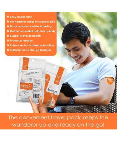 Friendly Patch Shield Patch - Vitamin D3, C & Zinc - Travel Pack - Buy Online on GoSupps.com