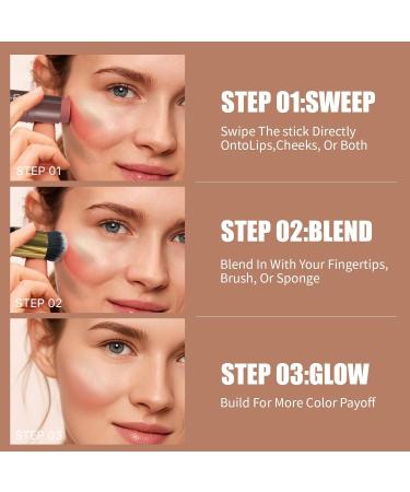  Scorpio Soul Contour and blush stick - Bronzing cream for all skin types - Sculpts fine and radiant bronzed lightweight long-lasting and sweat-resistant (#3) - Buy Online on GoSupps.com