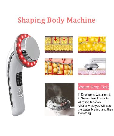 High Frequency Body Shaping Device - Multifunction Beauty Machine for Facial & Body Contouring - White - Buy Online on GoSupps.com