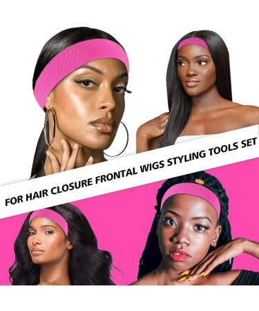 Wig Glue 1.34oz with Waterproof Formula, Lace Front Wig Tools, Hair Wax Stick | Edge Control, Remover, Elastic Bands, Dual Brush Included - Buy Online on GoSupps.com