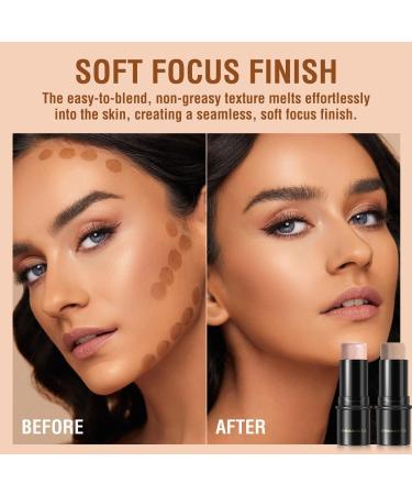 Long-Lasting Waterproof Highlighter Contour Stick for Face & Body - Brightens & Defines Features - Daily Wear Makeup - 29.00g (Pack of 1) - Buy Online on GoSupps.com