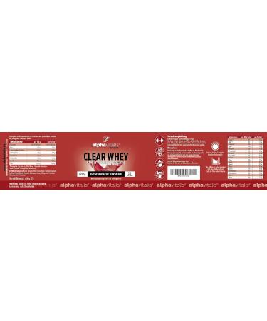 Clear Whey Isolate Powder Cherry - 600g | Fruity Taste Protein Supplement for Intra & Post Workout | High Protein Content Whey Isolate - Buy Online on GoSupps.com