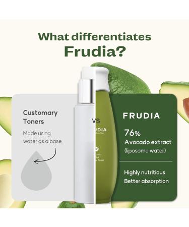WELCOS FRUDIA Avocado Relief Essence Toner | Calming Korean Toner for Sensitive Skin with Avocado & Centella Asiatica | 6.59 fl oz - Buy Online on GoSupps.com