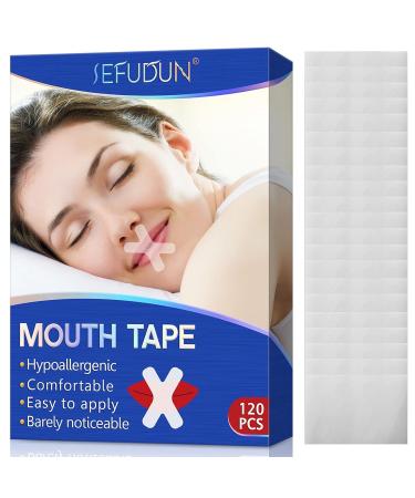 Sleep Strips 120pcs White A - Nasal Breathing & Snoring Relief Patches - Buy Online on GoSupps.com