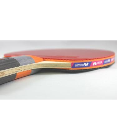 Butterfly Timo Boll Carbon Fiber Ping Pong Paddle | ITTF Approved Professional Table Tennis Racket with Carbon Layers for Power - 2000 Model - Buy Online on GoSupps.com