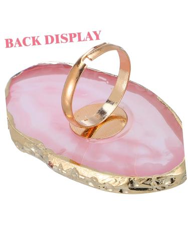 5pcs Nail Art Ring Palette - Salon-Quality Nail Gel & Polish Mixing Tray for Perfect Nail Art | Healeved - Buy Online on GoSupps.com