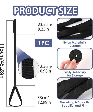ihohi Leg Lifter Mobility Aid Knee Leg Hip Replacement Recovery Mobility Disability Recovery Aids and Equipment for Getting in and Out of Cars Wheelchair Bed - Buy Online on GoSupps.com