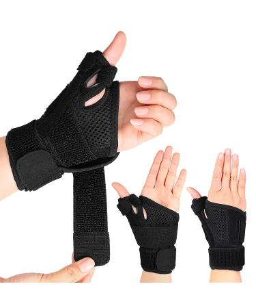 Thumb Splint & Wrist Brace for Tendonitis Arthritis Relief | Adjustable Wrist Support for Men & Women - Buy Online on GoSupps.com