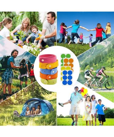 Cutially Mosquito Protection: 5pcs Anti-Mosquito Bracelet & 24PCs Patches for Kids & Adults - Buy Online on GoSupps.com