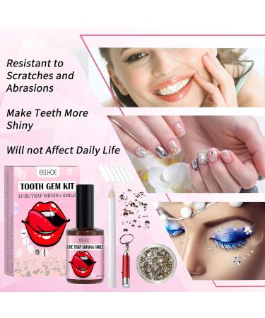 DIY Tooth Gem Kit - Complete Tartar Jewelry Set with Cat Claw Drill & Snowflake Drill for Nails & Teeth Decoration - Buy Online on GoSupps.com