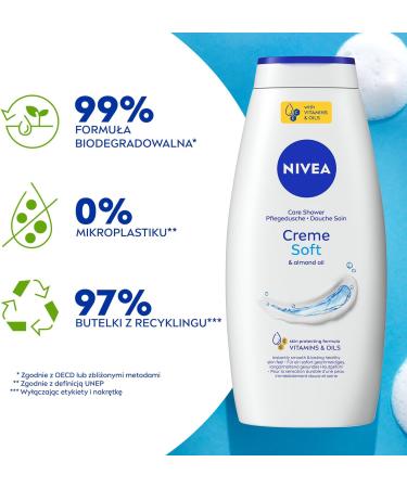 NIVEA Polish NIVEA Shower Gel Creme Soft 750 ml - Buy Online on GoSupps.com