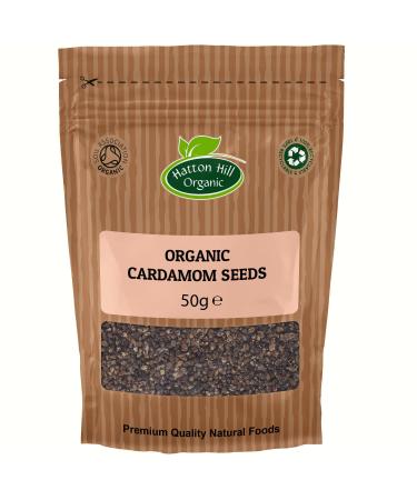 Organic Cardamom Seeds 50g by Hatton Hill Organic